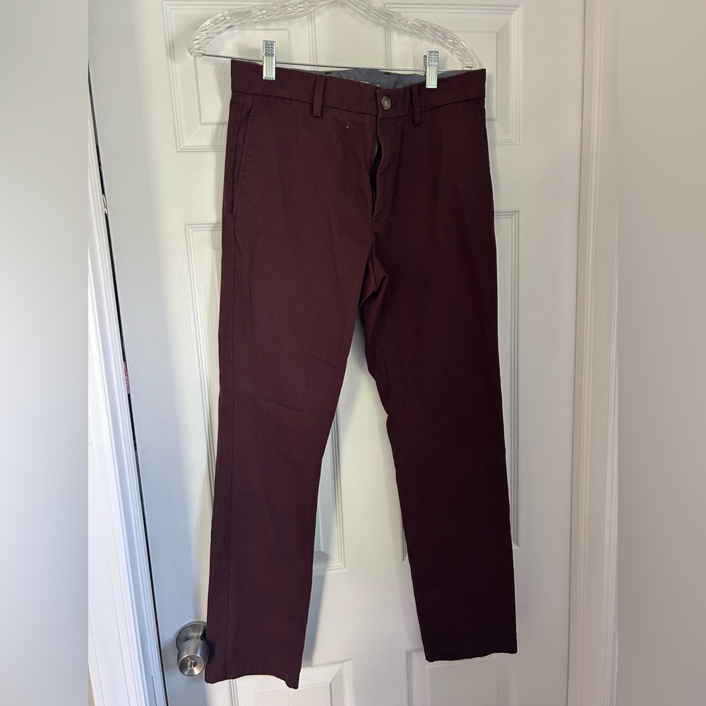 Old Navy Men's Dark Red Pants